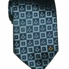 Cravatta seta inglese blu