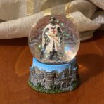 Sfera vetro con cavaliere