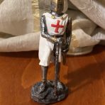 Statuetta templare 10cm
